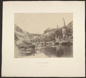 Brug van Sarrance. Lagere Pyreneeën. door Unknown artist