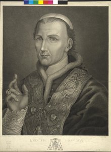 Paus Leo XII door Unknown artist
