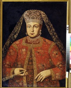 Portret van tsarina Marfa Matveyevna (1664-1715)