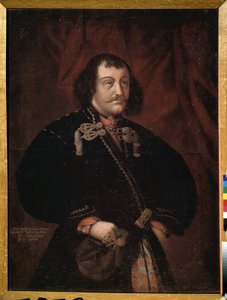 Portret van paleisdienaar Grigory Godunov door Unknown artist