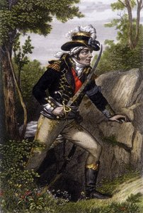 Portret van de chef chouan François Athanase de Charette de la Contrie (1763-1796) door Unknown artist