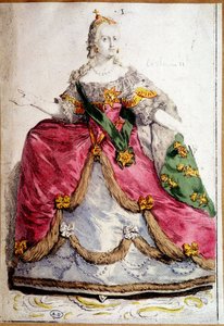 Portret van Catharina II van Rusland