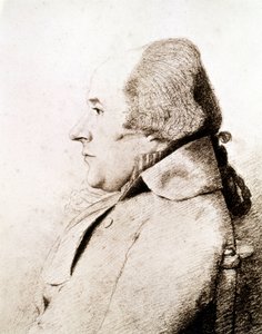 Portret van admiraal William Bligh (1754 - 1817), navigator en ontdekkingsreiziger, hij ontdekte de Bounty-eilanden. door Unknown artist