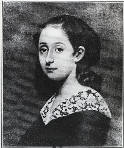 Portret van Aline Chazal-Tristan door Unknown artist
