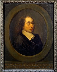 Portret van Blaise Pascal door Unknown artist