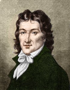 Portret van Camille Desmoulins (1760-1794), Franse politicus. door Unknown artist