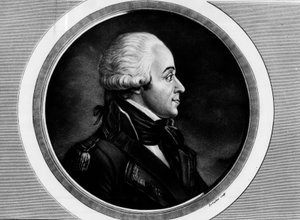 Portret van Charles Francois Dumouriez, Minister van Buitenlandse Zaken door Unknown artist