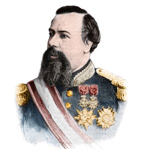 Portret van Karel III Grimaldi, prins van Monaco. In 