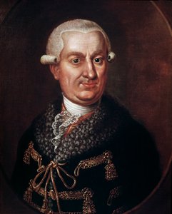 Portret van Graaf Franz Anton von Nostitz-Rieneck