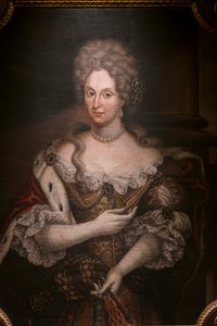 Portret van Dorotea Sofia van Neuburg door Unknown artist