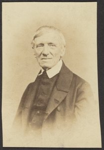 Portret van Dr. Newman door Unknown artist