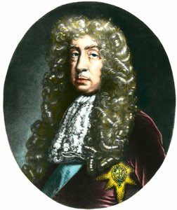 Portret van hertog en graaf John de Lauderdale (1616-1682), Schotse politicus. Gravure uit de 19e eeuw, privécollectie door Unknown artist
