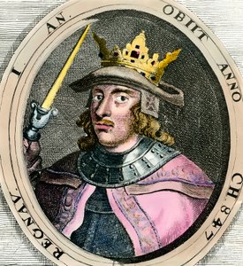 Portret van Erik I Eigod (1056-1103) Koning van Denemarken door Unknown artist