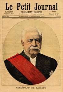 Portret van Ferdinand de Lesseps (1805-1894), ook wel 