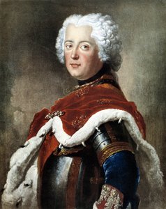 Portret van Frederik II De Grote (1712-1786), Koning van Pruisen door Unknown artist