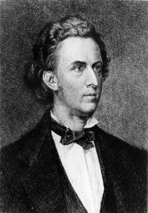 Portret van Frédéric Chopin (1810 - 1849), Poolse componist. door Unknown artist