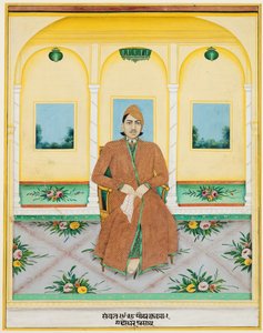 Portret van Gadadhar Prasad door Unknown artist