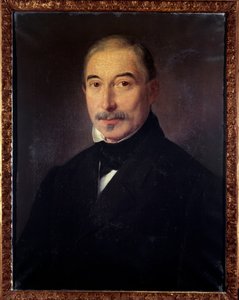 Portret van Gaetan Brizzi, Italiaanse hoornspeler door Unknown artist