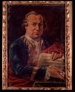 Portret van Giacomo Carcani, Italiaanse componist