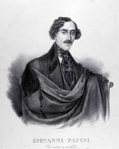 Portret van Giovanni Pacini, Italiaanse componist (1796-1867) door Unknown artist