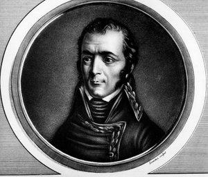 Portret van Guillaume Marie-Anne Brune, maarschalk van Frankrijk - Gravure in 