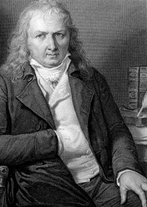 Portret van Henri Bernardin de Saint Pierre, Franse schrijver (1737-1814) - gravure