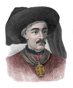 Portret van Hendrik de Zeevaarder door Unknown artist