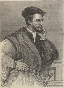 Portret van Jacques Cartier door Unknown artist