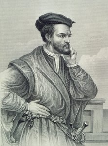 Portret van Jacques Cartier
