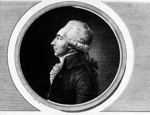 Portret van Jean Baptiste Anacharsis Clootz door Unknown artist