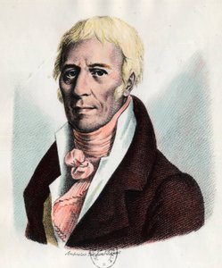 Portret van Jean Baptiste Lamarck (1744-1829), Franse natuuronderzoeker door Unknown artist