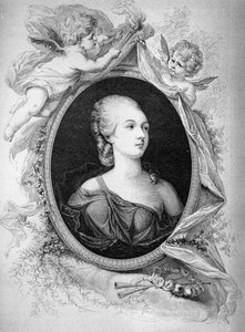 Portret van Jeanne Becu, Gravin (of Madame) du Barry (1743-1793) - Musee Carnavalet door Unknown artist