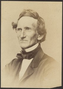 [Portret van Jefferson Davis]. door Unknown artist
