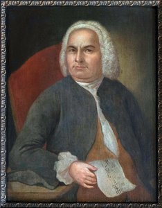 Portret van Johann Sebastian Bach