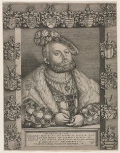 Portret van Johan Frederik I, "De Grootmoedige," Keurvorst van Saksen door Unknown artist