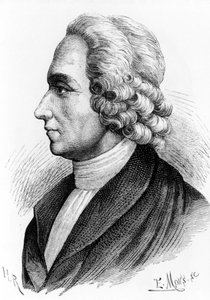 Portret van Joseph Priestley (1733 - 1804), Britse chemicus en theoloog. Gravure uit de 19e eeuw