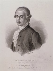 Portret van Leonardo Vinci