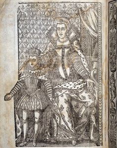 Portret van Lodewijk XIII kind en Maria de Medici door Unknown artist