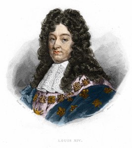 Portret van Lodewijk XIV (1638 - 1715), Koning van Frankrijk. door Unknown artist