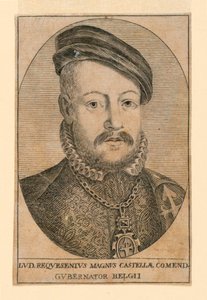 Portret van Luis de Requesenius (gest. 1576) door Unknown artist