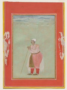 Portret van Maharaja Rai Singh van Bikaner (geregeerd 1574–1612)