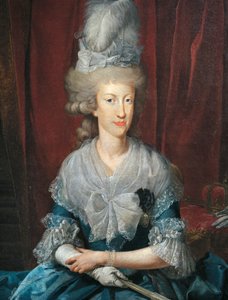 Portret van Maria Luisa van Spanje, ook bekend als Maria Ludovica door Unknown artist