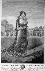 Portret van Marie Louise, Aartshertogin van Oostenrijk, vrouw van Napoleon I