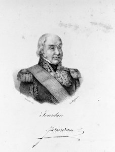 Portret van maarschalk Jean Baptiste Jourdan (1762 - 1833).