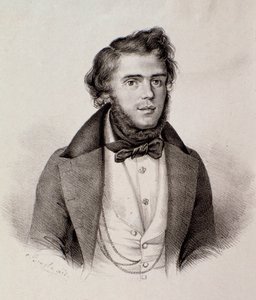 Portret van Michele Rapetti (gravure)