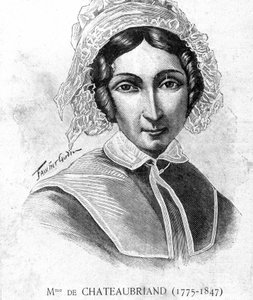 Portret van mevrouw de Chateaubriand (1775 - 1847) - in 