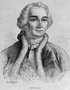 Portret van Montcalm, Franse generaal (1712-1759)