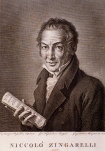Portret van Nicola Antonio Zingarelli door Unknown artist