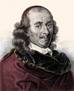 Portret van Pierre Corneille (1606-1684), gravure uit de 19e eeuw door Unknown artist