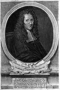 Portret van Pierre Corneille (1606 - 1684). door Unknown artist